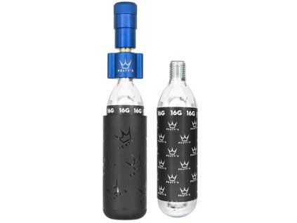 PEATY'S HOLESHOT CO2 PUMPA + BOMBIČKY 2 KS - ROAD & GRAVEL