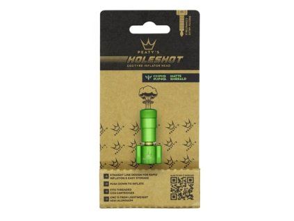 PEATY'S HOLESHOT HLAVICE CO2 PUMPY EMERALD